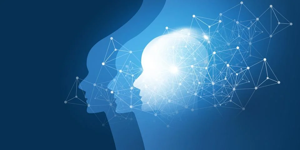 Machine Learning, Artificial Intelligence, Cloud Computing and Networks Des.. イラスト素材