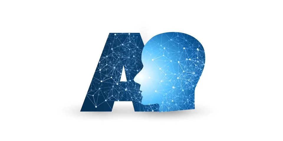 Machine Learning, Artificial Intelligence, Cloud Computing and Networks Des.. 스톡 일러스트