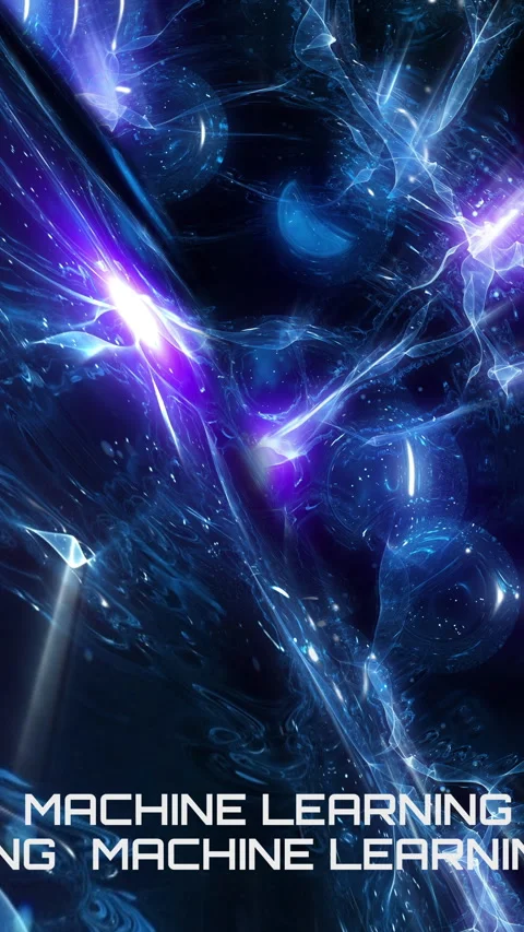 Machine learning artificial intelligence digital background animation 스톡 동영상 341698667