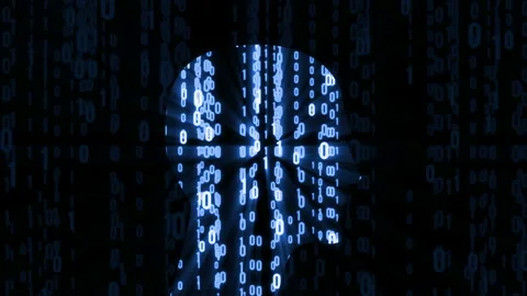 Machine learning. Artificial Intelligence. Stock Footage 117434846