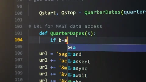 Machine Learning Artificial Intelligence. Programming Typing text, hacking .. Stock Footage 308045214