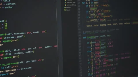 Machine Learning Artificial Intelligence. Programming Typing text, hacking .. 스톡 동영상 317253732