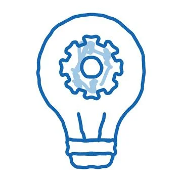 Machine Learning Artificial Intelligence Vector Illustrazione stock