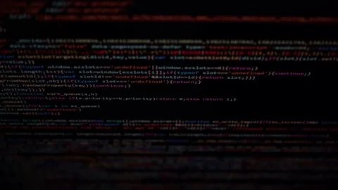 Machine learning code for artificial int... | Stock Video | Pond5