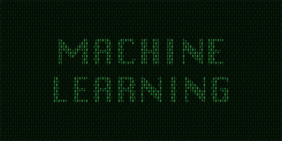 Machine Learning Concept Vector Machine learning concept with binary code ... Stock Photos