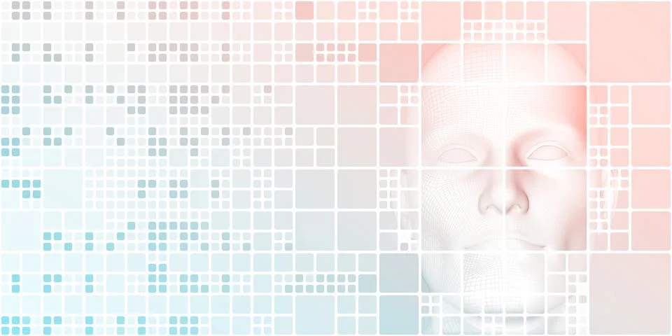 Machine Learning 스톡 일러스트