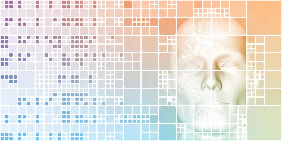 Machine Learning 스톡 일러스트