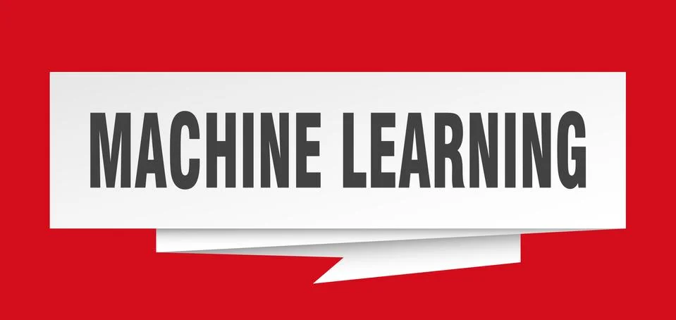 Machine learning Illustrazione stock