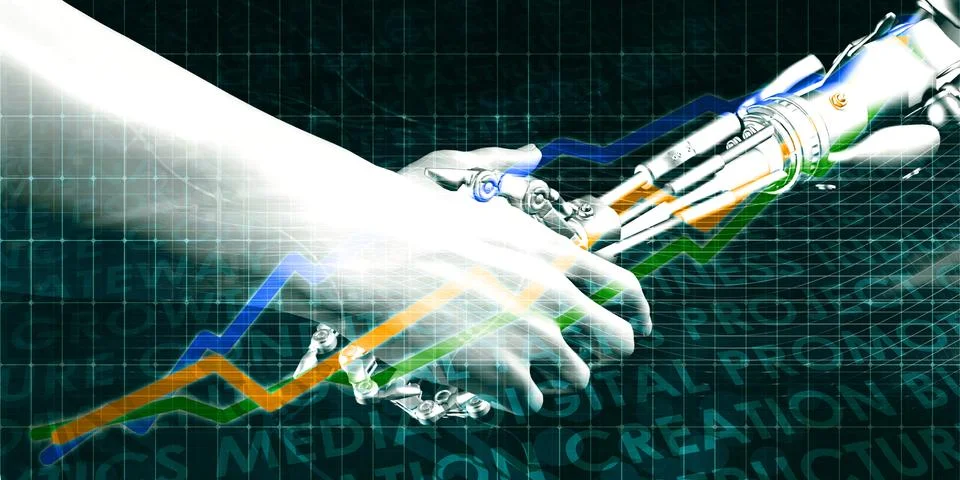 Machine Learning Stock Illustration