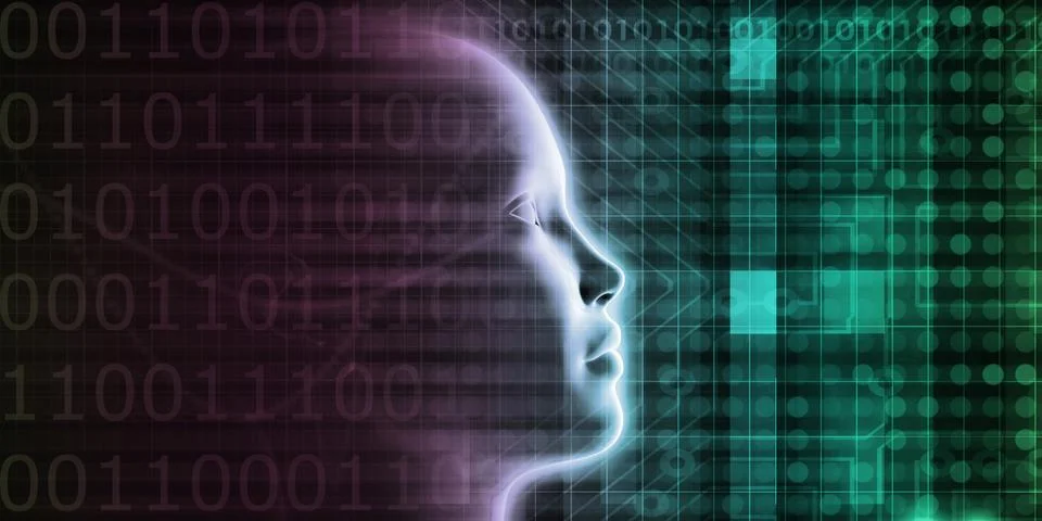 Machine Learning Stock Illustration