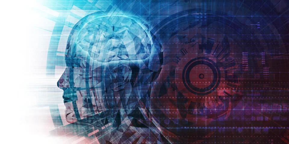 Machine Learning Stock Illustration