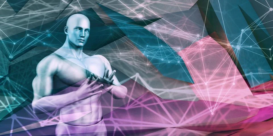 Machine Learning Stock Illustration