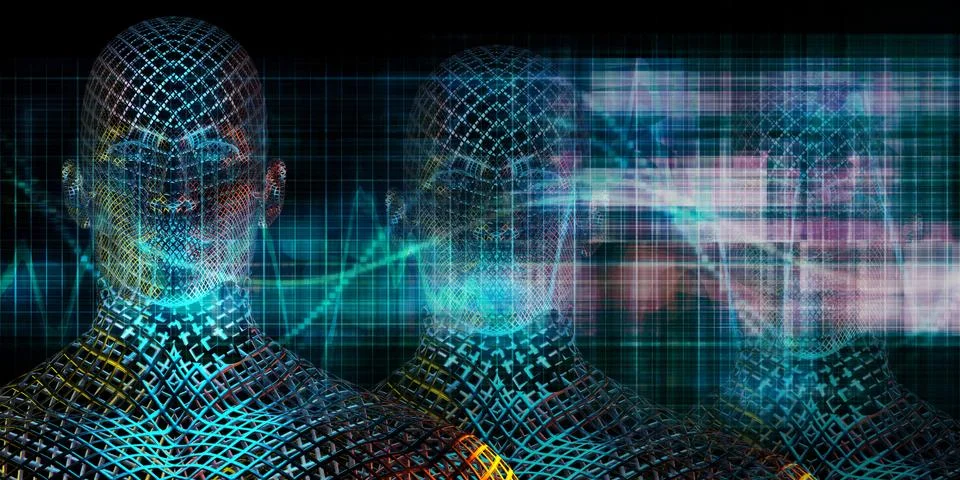 Machine Learning 스톡 일러스트