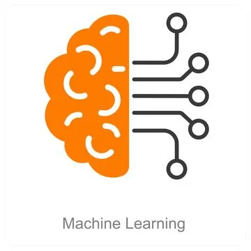 Machine Learning 스톡 일러스트