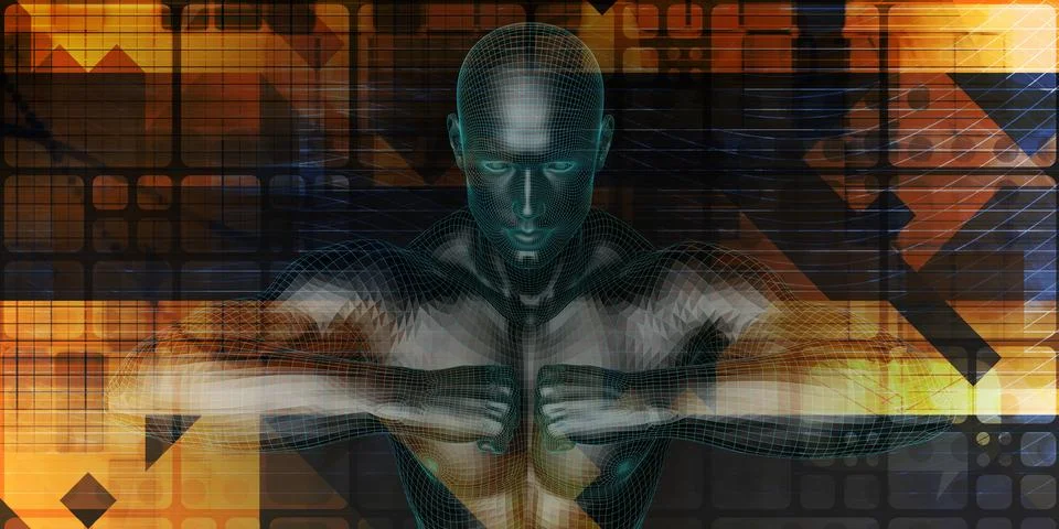 Machine Learning Stock Illustration