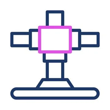 Machine Learning Model Icon for AI Technology Stock Illustration