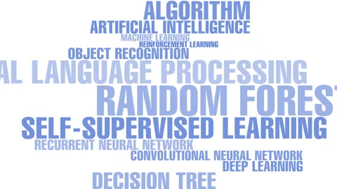 Machine learning natural language processing neural network and other ai Stock Footage 270788717