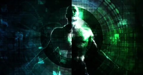 Machine Learning Neural Network Advanced Technology System 스톡 동영상 322720821