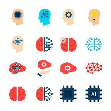 Machine Learning Objects イラスト素材