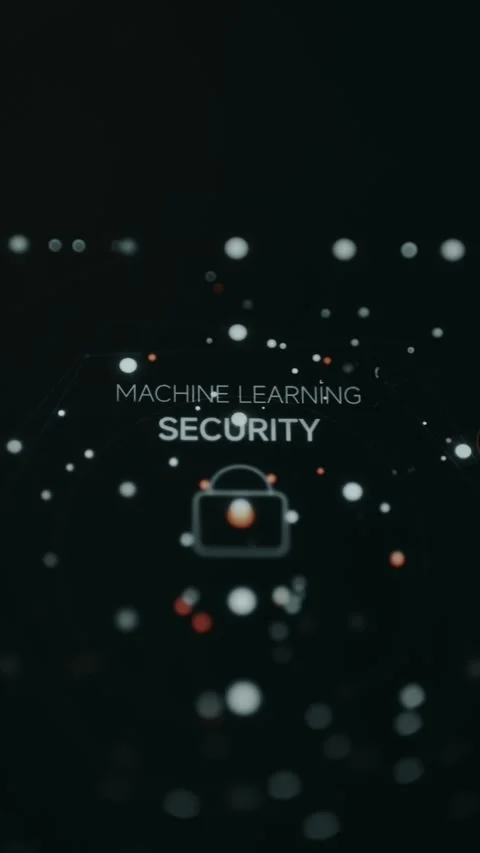 Machine Learning Security, using ML to enhance cybersecurity Stock Footage 332049156