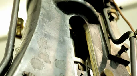 Machine Lever Video stock 36052244