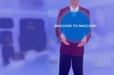 MACHINE TO MACHINE (M2M) Stock Photos