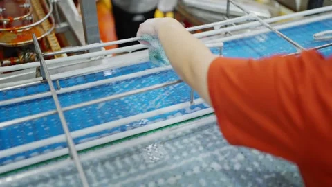 Machine Maintenance in Industry Stock Footage 331839682