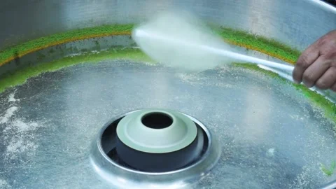 Machine for making cotton candy. Stock Footage 201950112