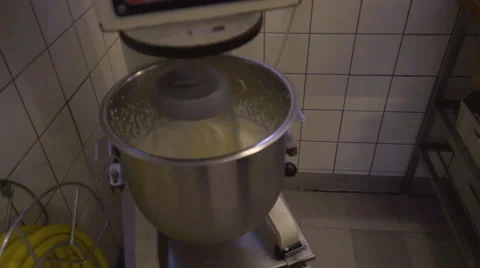 Machine making cream Stock-Footage 47962726