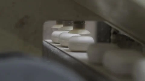 Machine for the Manufacture of Soap.  Stock Footage 67456882