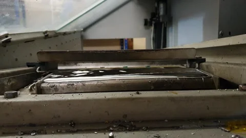 Machine moving elements for machufacturing Stock Footage 295783790