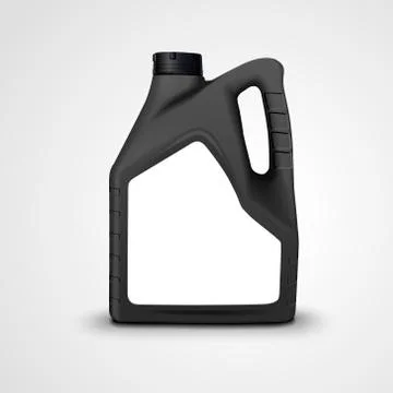 Machine oil canister Stock Illustration