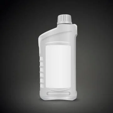 Machine oil canister Stock Illustration