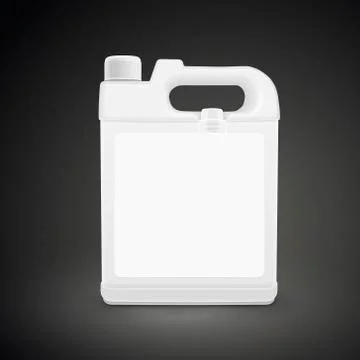 Machine oil canister Stock Illustration