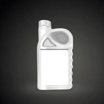 Machine oil canister Stock Illustration
