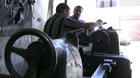 Machine operator Stock Footage 10132155