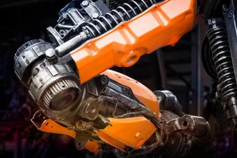 Machine part background Stock Photos