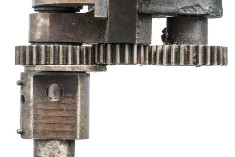 Machine partes mechanism Machine partes mechanism. Close up shot ,model re... Stock Photos