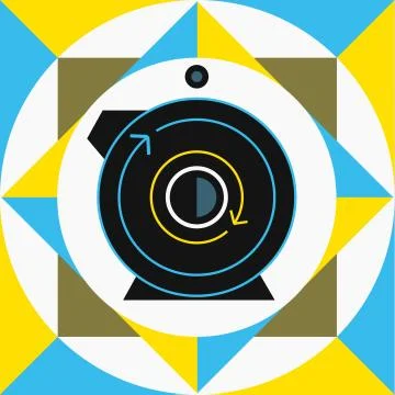 Machine power generation Stock Illustration