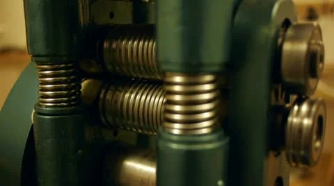 Machine press Stock Footage 11850132