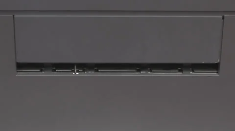 The machine to process mail Stock Footage 32730720