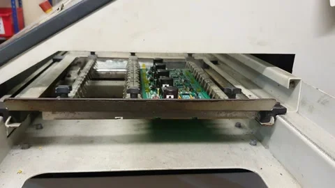 Machine process manufacturing Stock Footage 295783739