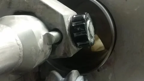 Machine processes material in factory during daytime Video stock 332015428