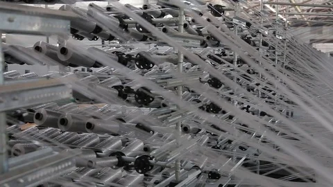 Machine for production Stock Footage 91352466