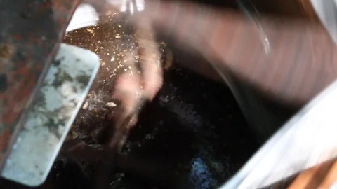 Machine for production of honey Video stock 87436005