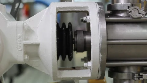 Machine pumping Stock Footage 77052722