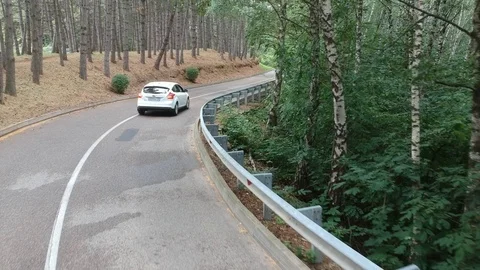 The machine rides on the serpentine Stock Footage 96000169