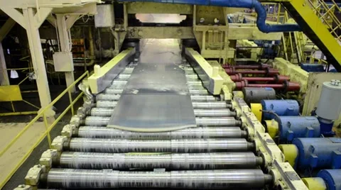 Machine roller (spindle) Video stock 10901356