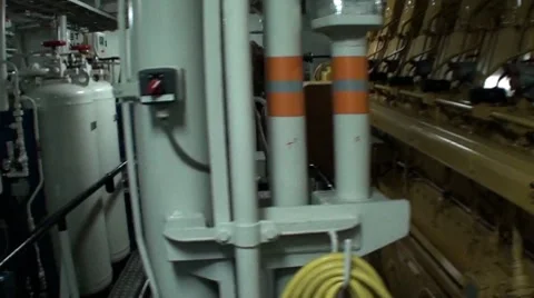 Machine room 库存影片 8689238