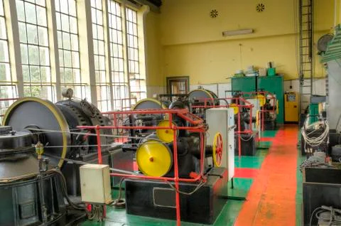Machine room Stock Photos